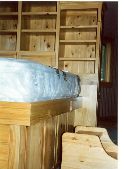 Cypress Bed headboard