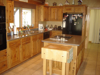 Solid wood custom kitchen .australian cypress.full custom design.